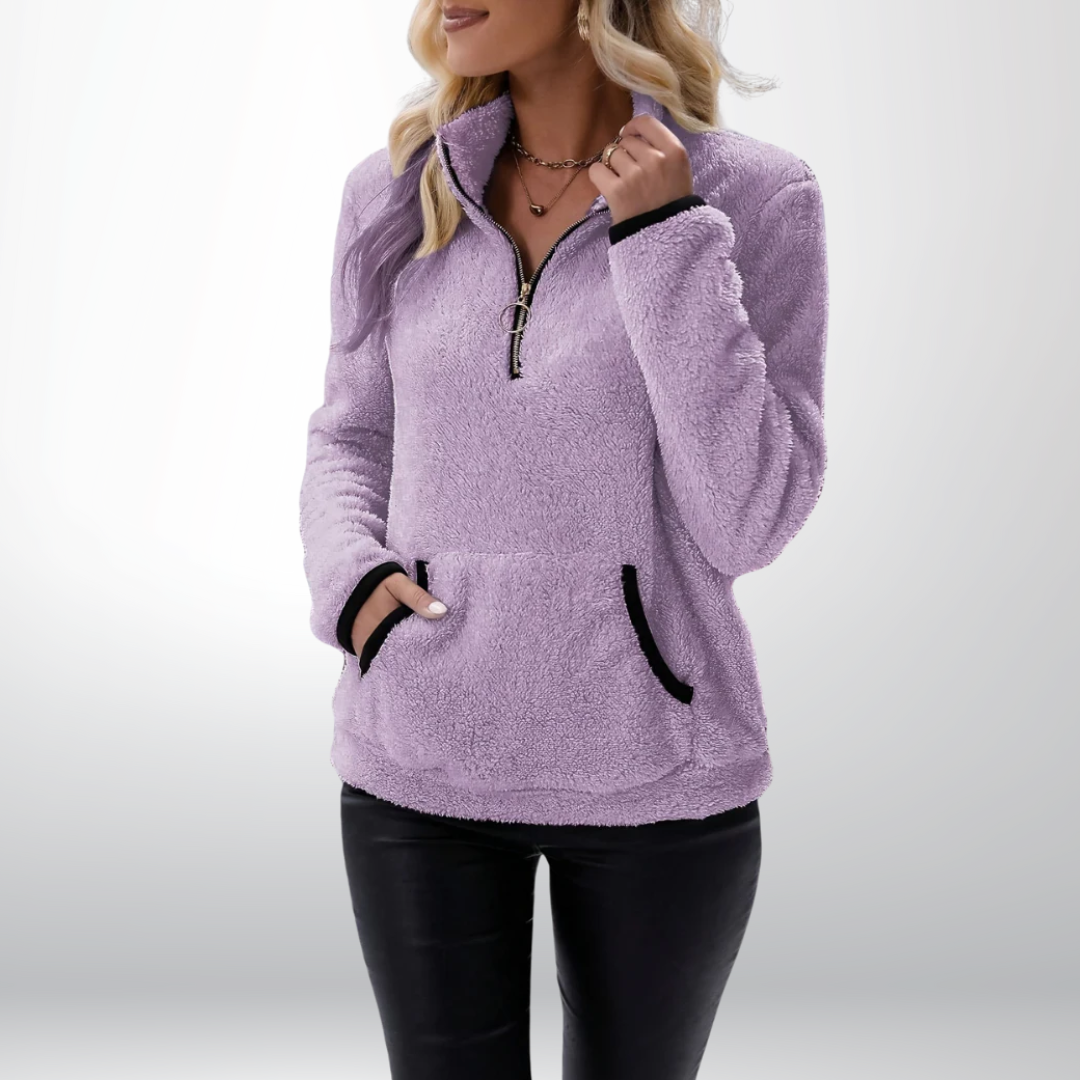 Rosely | Half Zip Fleece Jumper