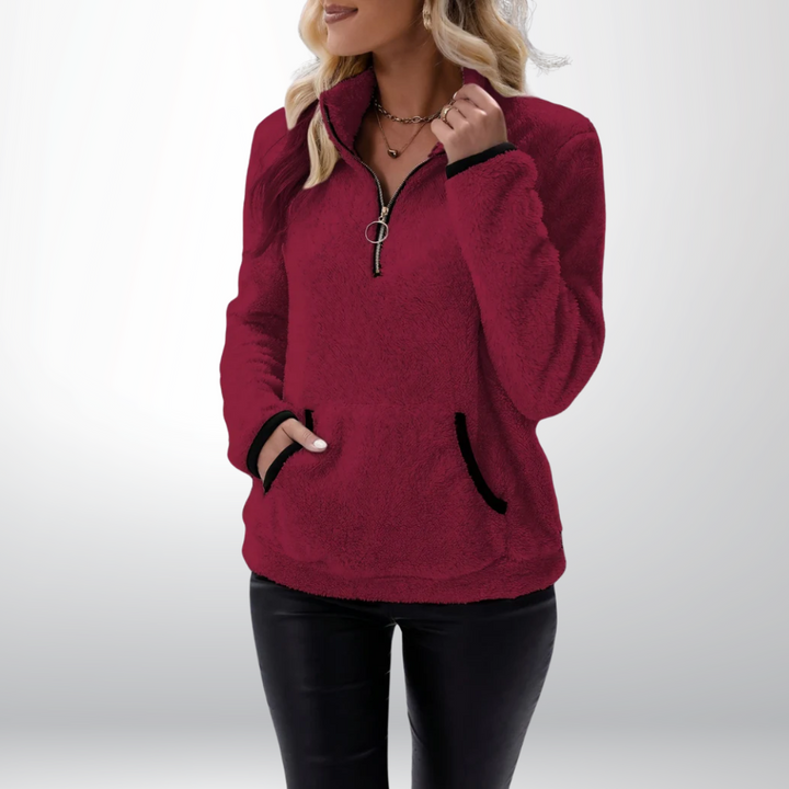 Rosely | Half Zip Fleece Jumper