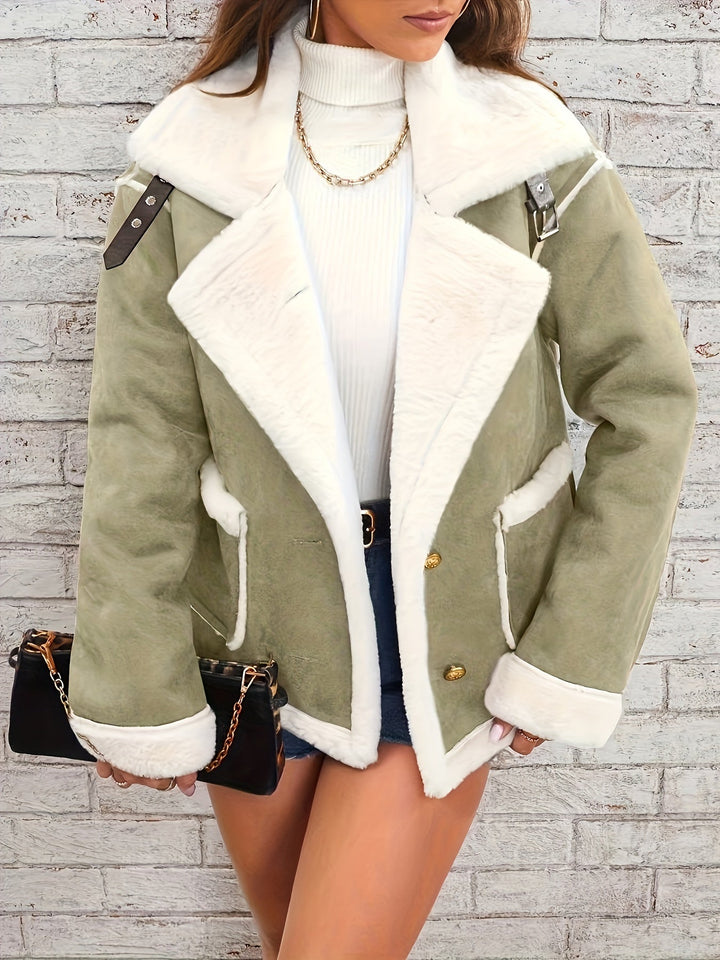 Isabella™| Timeless Faux Fur-Lined Winter Jacket