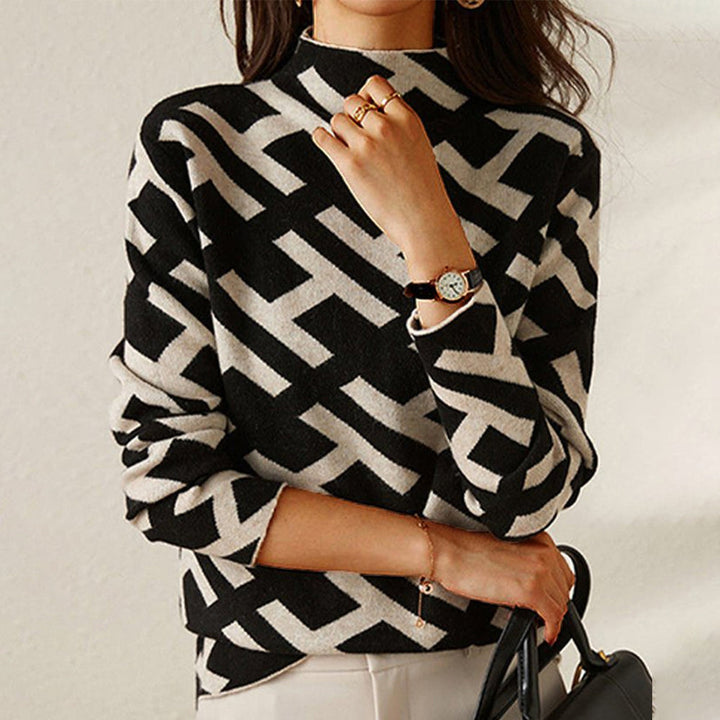 Jessy | Elegant Roll Neck Jumper