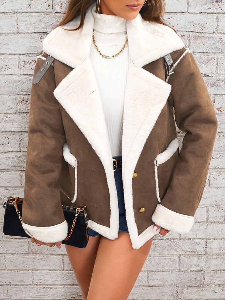 Isabella™| Timeless Faux Fur-Lined Winter Jacket