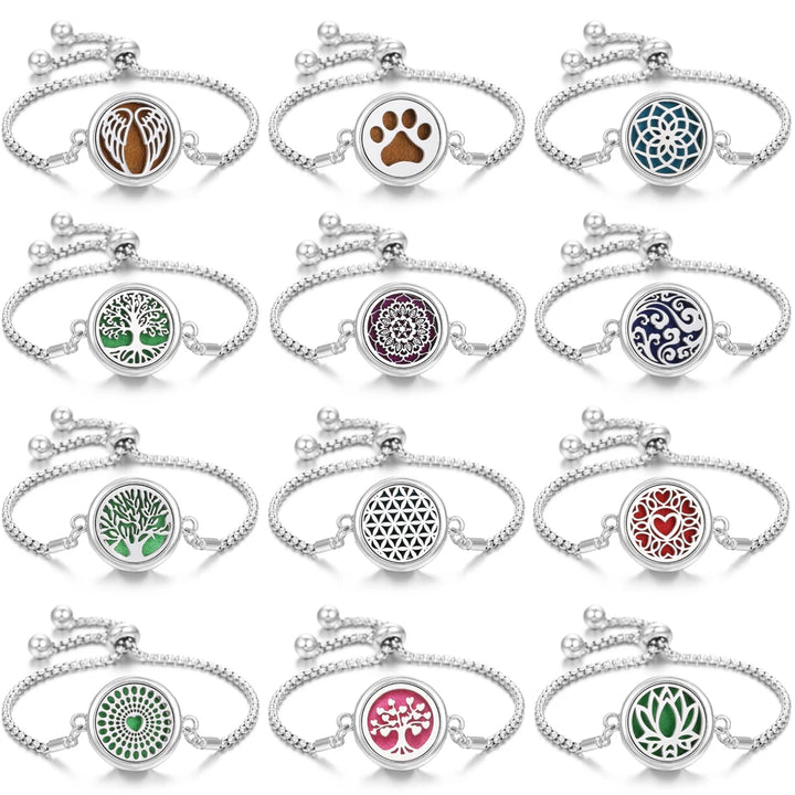Stainless Steel Perfume Bracelet