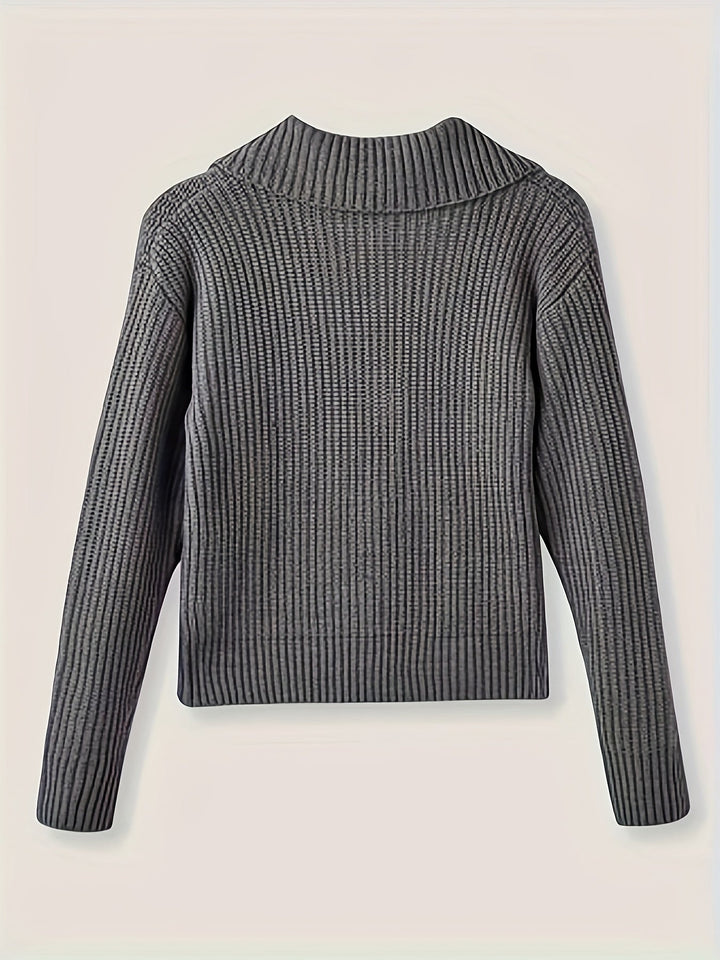 Alma | Ribbed Knit Cardigan