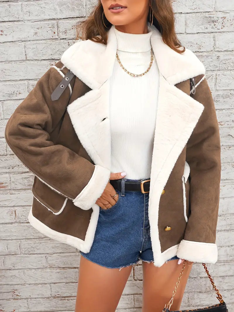 Isabella™| Timeless Faux Fur-Lined Winter Jacket