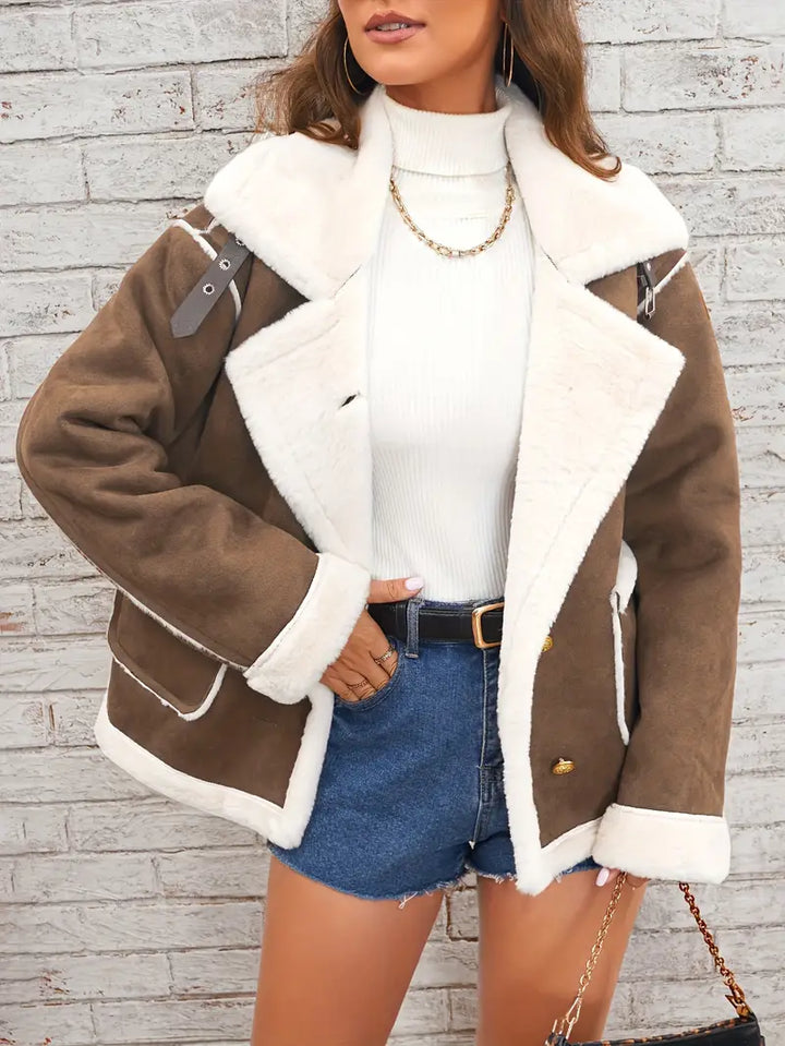 Isabella™| Timeless Faux Fur-Lined Winter Jacket